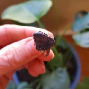 Shop Shungite Rings! Electroformed Shungite Ring | Natural genuine Shungite rings, simple unique handcrafted gemstone rings. #rings #jewelry #shopping #gift #handmade #fashion #style #affiliate #ad
