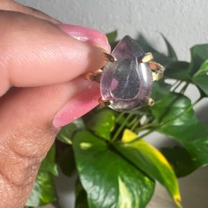 Shop Fluorite Rings! Fluorite Rings | Natural genuine Fluorite rings, simple unique handcrafted gemstone rings. #rings #jewelry #shopping #gift #handmade #fashion #style #affiliate #ad