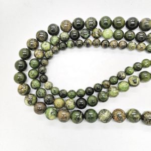 Shop Chrysoprase Round Beads! Full strand of Chrysoprase round beads 6MM, 8MM, 10MM (J9) | Natural genuine round Chrysoprase beads for beading and jewelry making.  #jewelry #beads #beadedjewelry #diyjewelry #jewelrymaking #beadstore #beading #affiliate #ad