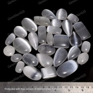 Shop Selenite Cabochons! Genuine Selenite Cabochon, Selenite Crystals Polished, Selenite Palm Stone, Wholesale Selenite, Selenite Bulk, Sizes 15mm to 45mm | Natural genuine stones & crystals in various shapes & sizes. Buy raw cut, tumbled, or polished gemstones for making jewelry or crystal healing energy vibration raising reiki stones. #crystals #gemstones #crystalhealing #crystalsandgemstones #energyhealing #affiliate #ad