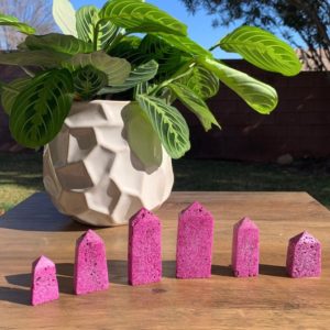 Shop Ruby Points & Wands! Honeycomb Ruby Tower | Natural genuine stones & crystals in various shapes & sizes. Buy raw cut, tumbled, or polished gemstones for making jewelry or crystal healing energy vibration raising reiki stones. #crystals #gemstones #crystalhealing #crystalsandgemstones #energyhealing #affiliate #ad