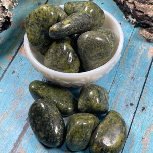 Jade Tumbled Stones – Nephrite – Green Jade Tumbles – Reiki Charged – Stone of Abundance – Good Luck & Good Fortune | Natural genuine stones & crystals in various shapes & sizes. Buy raw cut, tumbled, or polished gemstones for making jewelry or crystal healing energy vibration raising reiki stones. #crystals #gemstones #crystalhealing #crystalsandgemstones #energyhealing #affiliate #ad