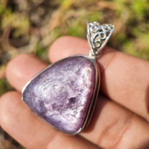 Shop Lepidolite Pendants! LEPIDOLITE Crystal Pendant – Lepidolite Pendant in sterling silver – Lepidolite healing crystal – Calming and soothing Dazzling stone | Natural genuine Lepidolite pendants. Buy crystal jewelry, handmade handcrafted artisan jewelry for women.  Unique handmade gift ideas. #jewelry #beadedpendants #beadedjewelry #gift #shopping #handmadejewelry #fashion #style #product #pendants #affiliate #ad