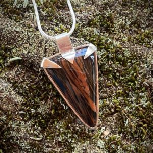 Shop Obsidian Pendants! Mahogany Obsidian Pendant | Natural genuine Obsidian pendants. Buy crystal jewelry, handmade handcrafted artisan jewelry for women.  Unique handmade gift ideas. #jewelry #beadedpendants #beadedjewelry #gift #shopping #handmadejewelry #fashion #style #product #pendants #affiliate #ad