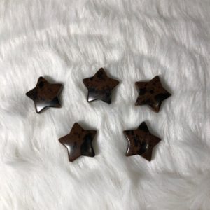 Shop Mahogany Obsidian Shapes! Mahogany Obsidian Star Shaped Stone Crystal | Natural genuine stones & crystals in various shapes & sizes. Buy raw cut, tumbled, or polished gemstones for making jewelry or crystal healing energy vibration raising reiki stones. #crystals #gemstones #crystalhealing #crystalsandgemstones #energyhealing #affiliate #ad