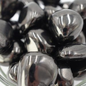 Shop Jet Stones & Crystals! Medium Jet Tumbled Stone, Polished Jet Tumble | Natural genuine stones & crystals in various shapes & sizes. Buy raw cut, tumbled, or polished gemstones for making jewelry or crystal healing energy vibration raising reiki stones. #crystals #gemstones #crystalhealing #crystalsandgemstones #energyhealing #affiliate #ad