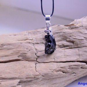 Shop Shungite Necklaces! Men's/women's necklace, Shungite necklace, Protection, Shungite, EMF, neutralizes waves, men's / women's accessory, jewelry, gift idea, stone | Natural genuine Shungite necklaces. Buy crystal jewelry, handmade handcrafted artisan jewelry for women.  Unique handmade gift ideas. #jewelry #beadednecklaces #beadedjewelry #gift #shopping #handmadejewelry #fashion #style #product #necklaces #affiliate #ad