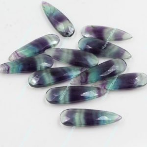 Shop Fluorite Bead Shapes! Multi Fluorite stone, 8 Pieces, Faceted gemstone, Long Shape Pear, Natural Fluorite stone, Fluorite beads, Pear Shape Fluorite szie 9×29 mm | Natural genuine other-shape Fluorite beads for beading and jewelry making.  #jewelry #beads #beadedjewelry #diyjewelry #jewelrymaking #beadstore #beading #affiliate #ad