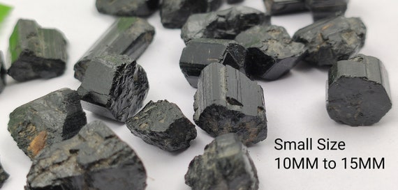 Natural Black Tourmaline Aaa Quality Rough Gemstone/black Tourmaline Raw Crystal | Untreated Rough For Jewelrymaking
