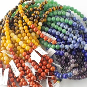 Shop Crystal Healing! Natural Chakra Beads 4mm 6mm 8mm Round Gemstone Amethyst Lapis Sodalite Aventurine Tigers Eye Yellow Jade Red Jasper Full Strand 14" – 15.5" | Shop jewelry making and beading supplies, tools & findings for DIY jewelry making and crafts. #jewelrymaking #diyjewelry #jewelrycrafts #jewelrysupplies #beading #affiliate #ad