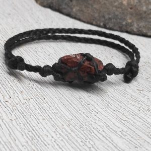 Shop Mahogany Obsidian Bracelets! Natural Raw Mahogany Obsidian Bracelet,Raw Obsidian Macrame Knotted Bracelet,Raw Gemstone Bracelet,Raw Crystal Bracelet,Rough Stone Bracelet | Natural genuine Mahogany Obsidian bracelets. Buy crystal jewelry, handmade handcrafted artisan jewelry for women.  Unique handmade gift ideas. #jewelry #beadedbracelets #beadedjewelry #gift #shopping #handmadejewelry #fashion #style #product #bracelets #affiliate #ad