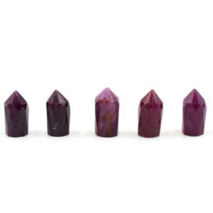 Shop Ruby Points & Wands! Natural Ruby Pencil Points Loose Gemstone, Ruby Faceted Pencil Jewelry Making Gemstone, Ruby Single Terminated, Price Per Set | Natural genuine stones & crystals in various shapes & sizes. Buy raw cut, tumbled, or polished gemstones for making jewelry or crystal healing energy vibration raising reiki stones. #crystals #gemstones #crystalhealing #crystalsandgemstones #energyhealing #affiliate #ad