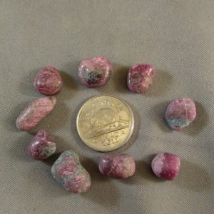 Shop Tumbled Ruby Crystals & Pocket Stones! 9 Natural ruby tumbled  healing stones total 17 grams | Natural genuine stones & crystals in various shapes & sizes. Buy raw cut, tumbled, or polished gemstones for making jewelry or crystal healing energy vibration raising reiki stones. #crystals #gemstones #crystalhealing #crystalsandgemstones #energyhealing #affiliate #ad