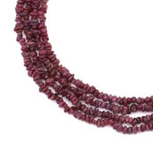 Shop Ruby Chip & Nugget Beads! Natural Ruby Uncut Chips Nuggets Smooth Beads Gemstone, Ruby Raw Beads, Natural Ruby Beads, AAA Quality Red Ruby Chips For Craft Supplies | Natural genuine chip Ruby beads for beading and jewelry making.  #jewelry #beads #beadedjewelry #diyjewelry #jewelrymaking #beadstore #beading #affiliate #ad