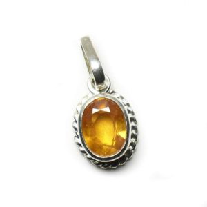 Shop Yellow Sapphire Pendants! Natural Yellow Sapphire Pendant In Starling Silver 925 Handmade Pendant/Locket For Men And Women | Natural genuine Yellow Sapphire pendants. Buy handcrafted artisan men's jewelry, gifts for men.  Unique handmade mens fashion accessories. #jewelry #beadedpendants #beadedjewelry #shopping #gift #handmadejewelry #pendants #affiliate #ad