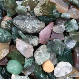Shop Tumbled Ocean Jasper Crystals & Pocket Stones! Ocean Jasper Tumbled chips | Natural genuine stones & crystals in various shapes & sizes. Buy raw cut, tumbled, or polished gemstones for making jewelry or crystal healing energy vibration raising reiki stones. #crystals #gemstones #crystalhealing #crystalsandgemstones #energyhealing #affiliate #ad