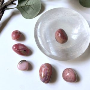 Shop Tumbled Opal Crystals & Pocket Stones! Pink opal tumblestones – Opal crystals – Pink opal tumbled stones – Ethically sourced crystal | Natural genuine stones & crystals in various shapes & sizes. Buy raw cut, tumbled, or polished gemstones for making jewelry or crystal healing energy vibration raising reiki stones. #crystals #gemstones #crystalhealing #crystalsandgemstones #energyhealing #affiliate #ad