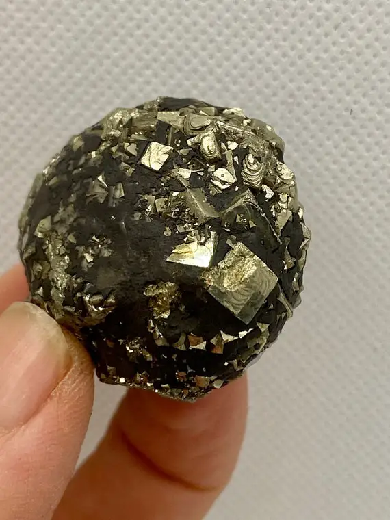 Raw Pyrite Crystal - 79 Gr Striking Natural Stone From South East Turkey