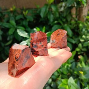 Shop Raw & Rough Mahogany Obsidian Stones! Raw Mahogany Obsidian Chunk 30-50mm | Natural genuine stones & crystals in various shapes & sizes. Buy raw cut, tumbled, or polished gemstones for making jewelry or crystal healing energy vibration raising reiki stones. #crystals #gemstones #crystalhealing #crystalsandgemstones #energyhealing #affiliate #ad