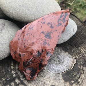 Shop Mahogany Obsidian Stones & Crystals! Raw Mahogany Obsidian Chunk | Natural genuine stones & crystals in various shapes & sizes. Buy raw cut, tumbled, or polished gemstones for making jewelry or crystal healing energy vibration raising reiki stones. #crystals #gemstones #crystalhealing #crystalsandgemstones #energyhealing #affiliate #ad