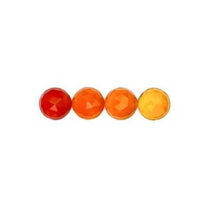 Shop Carnelian Cabochons! Red Carnelian Cabochons Rose Cut – 7 mm Round Carnelian Gemstones – Choose a set of 4 or 2 | Natural genuine stones & crystals in various shapes & sizes. Buy raw cut, tumbled, or polished gemstones for making jewelry or crystal healing energy vibration raising reiki stones. #crystals #gemstones #crystalhealing #crystalsandgemstones #energyhealing #affiliate #ad