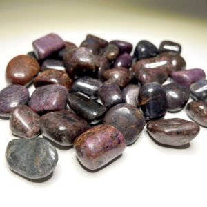 Shop Tumbled Ruby Crystals & Pocket Stones! Ruby Tumbled Stones | Natural genuine stones & crystals in various shapes & sizes. Buy raw cut, tumbled, or polished gemstones for making jewelry or crystal healing energy vibration raising reiki stones. #crystals #gemstones #crystalhealing #crystalsandgemstones #energyhealing #affiliate #ad