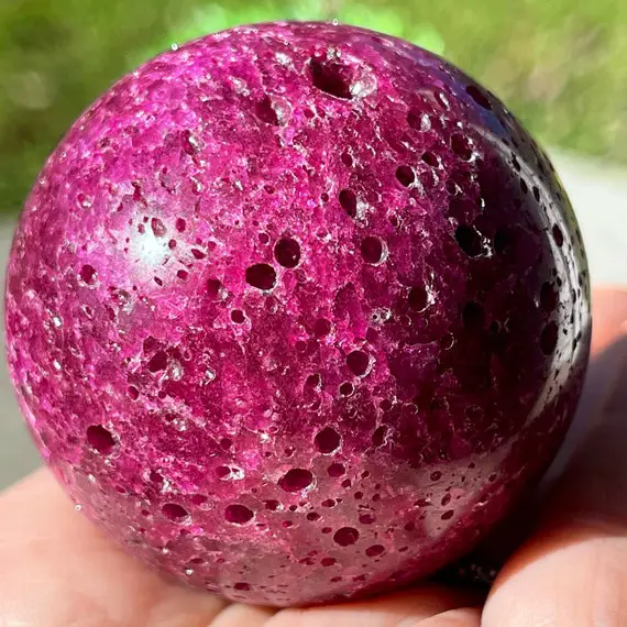 Ruby Xl Sphere  Fluorescent  Ruby