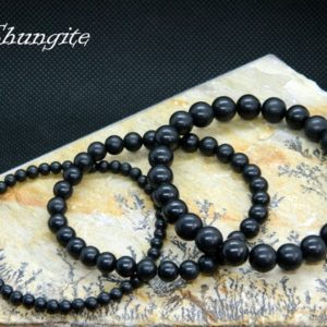 Shop Shungite Jewelry! Shungite Bracelet, EMF Protection,Natural Shungite,Beaded bracelet,Gemstone Bracelet, 13-23 cm, 5.11-9.05 inch, 4mm, 6mm, 8mm, 10mm,Chips | Natural genuine Shungite jewelry. Buy crystal jewelry, handmade handcrafted artisan jewelry for women.  Unique handmade gift ideas. #jewelry #beadedjewelry #beadedjewelry #gift #shopping #handmadejewelry #fashion #style #product #jewelry #affiliate #ad