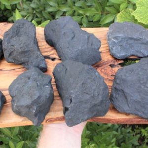 Shop Raw & Rough Shungite Stones! Shungite Raw Natural Stones LARGE: Choose How Many Pieces (EMF Protection) | Natural genuine stones & crystals in various shapes & sizes. Buy raw cut, tumbled, or polished gemstones for making jewelry or crystal healing energy vibration raising reiki stones. #crystals #gemstones #crystalhealing #crystalsandgemstones #energyhealing #affiliate #ad