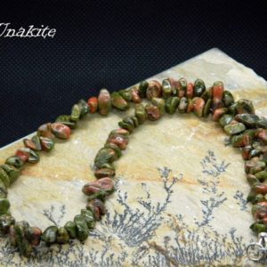 Shop Unakite Necklaces! Unakite Necklace, Unakite Choker, Beaded Necklace, Chip Choker, Simple Necklace, Gemstone Necklace, 35-90cm, 14-35 inch, 4-6mm | Natural genuine Unakite necklaces. Buy crystal jewelry, handmade handcrafted artisan jewelry for women.  Unique handmade gift ideas. #jewelry #beadednecklaces #beadedjewelry #gift #shopping #handmadejewelry #fashion #style #product #necklaces #affiliate #ad