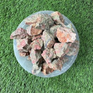 Shop Raw & Rough Unakite Stones! Unakite RAW , 0.75"-1.25" Size, Wicca, Witchcraft, Tumbling, Cabbing, Fountain Rocks, Decoration, Polishing. RAW Unakite | Natural genuine stones & crystals in various shapes & sizes. Buy raw cut, tumbled, or polished gemstones for making jewelry or crystal healing energy vibration raising reiki stones. #crystals #gemstones #crystalhealing #crystalsandgemstones #energyhealing #affiliate #ad