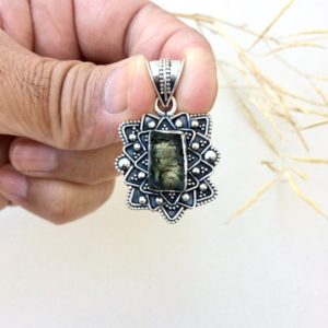 Shop Moldavite Necklaces! moldavite pendant, genuine moldavite, silver pendant, moldavite necklace, moldavite authentic, authentic moldavite, real moldavite | Natural genuine Moldavite necklaces. Buy crystal jewelry, handmade handcrafted artisan jewelry for women.  Unique handmade gift ideas. #jewelry #beadednecklaces #beadedjewelry #gift #shopping #handmadejewelry #fashion #style #product #necklaces #affiliate #ad