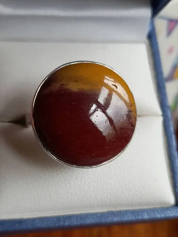 Vintage Mookaite Jasper Ring