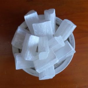 Shop Raw & Rough Selenite Stones! WHITE SELENITE 250g rough pieces Raw Selenite Selenite Stick Mineral Wand Selenite Healing Sticks  5cm to 5.5cm 1.97in to 2.17in | Natural genuine stones & crystals in various shapes & sizes. Buy raw cut, tumbled, or polished gemstones for making jewelry or crystal healing energy vibration raising reiki stones. #crystals #gemstones #crystalhealing #crystalsandgemstones #energyhealing #affiliate #ad