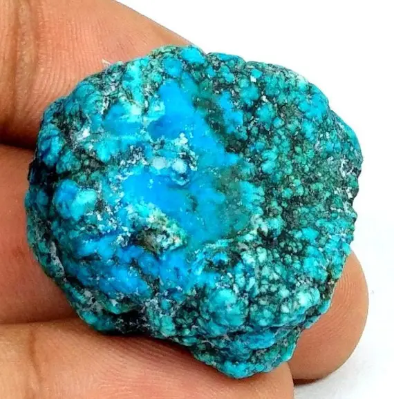 147.85 Carat Natural Tibetan Turquoise Blue Raw Big Size Aaa Quality Loose Turquoise Gemstone Raw For Home Decor & Gift