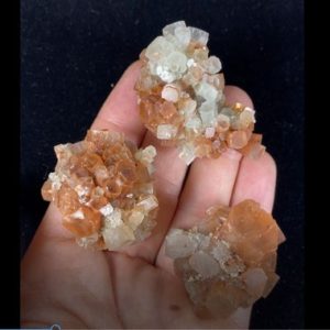 Shop Aragonite Stones & Crystals! 3 Aragonite "Sputnik" crystals from Morocco, 100% natural | Natural genuine stones & crystals in various shapes & sizes. Buy raw cut, tumbled, or polished gemstones for making jewelry or crystal healing energy vibration raising reiki stones. #crystals #gemstones #crystalhealing #crystalsandgemstones #energyhealing #affiliate #ad