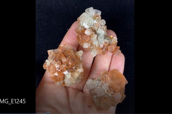 3 Aragonite "sputnik" Crystals From Morocco, 100% Natural