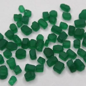 Shop Raw & Rough Onyx Stones! 30 Pieces Natural Raw Onyx Rough Stone, Green Emerald Cheeps, Healing Crystal Stone, Specimen Onyx Slabs, Raw Gemstone Uncut, loose Nuggets | Natural genuine stones & crystals in various shapes & sizes. Buy raw cut, tumbled, or polished gemstones for making jewelry or crystal healing energy vibration raising reiki stones. #crystals #gemstones #crystalhealing #crystalsandgemstones #energyhealing #affiliate #ad