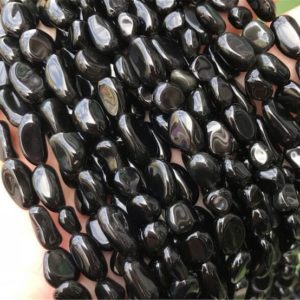 Shop Onyx Chip & Nugget Beads! 7-8mm Black Onyx Nugget Beads,Gemstone Beads , Wholesale Beads ,Full Strand | Natural genuine chip Onyx beads for beading and jewelry making.  #jewelry #beads #beadedjewelry #diyjewelry #jewelrymaking #beadstore #beading #affiliate #ad