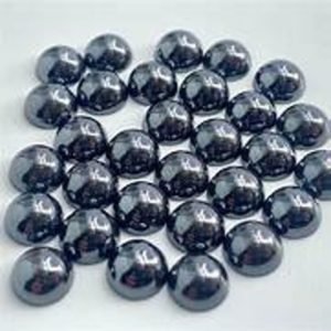 Shop Hematite Cabochons! AAA Hematite Round Shape Cabochon Gemstone 2MM 2.5MM 3MM 4MM 5MM 6MM 7MM 8MM 9MM 10MM 11MM 12MM 13MM 14MM 15MM Calibrated Size. Hematite Cab | Natural genuine stones & crystals in various shapes & sizes. Buy raw cut, tumbled, or polished gemstones for making jewelry or crystal healing energy vibration raising reiki stones. #crystals #gemstones #crystalhealing #crystalsandgemstones #energyhealing #affiliate #ad