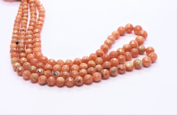 Rhodochrosite Faceted Round Shape Beads 16 Inches Strand Rhodochrosite Round Balls Aaa Rhodochrosite Beads Jewelry Making Beading Supplies