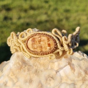 Shop Aragonite Bracelets! Aragonite macramé bracelet | Natural genuine Aragonite bracelets. Buy crystal jewelry, handmade handcrafted artisan jewelry for women.  Unique handmade gift ideas. #jewelry #beadedbracelets #beadedjewelry #gift #shopping #handmadejewelry #fashion #style #product #bracelets #affiliate #ad