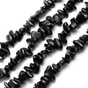 Shop Hematite Chip & Nugget Beads! Black Hematite Chip Beads 5-8mm 32" | Nonmagnetic | Bead Strand Crystal Gemstone Tiny For Jewelry Making Irregular Nugget | Natural genuine chip Hematite beads for beading and jewelry making.  #jewelry #beads #beadedjewelry #diyjewelry #jewelrymaking #beadstore #beading #affiliate #ad