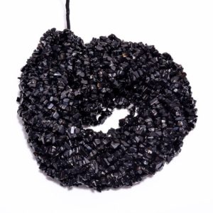 Shop Onyx Chip & Nugget Beads! Black Onyx Chip Beads Strand, Semi Precious, Gemstone Chips, Beads, Jewelry Making Fancy Shape Uncut Beads 5X4 8X6 mm Strand 34" | Natural genuine chip Onyx beads for beading and jewelry making.  #jewelry #beads #beadedjewelry #diyjewelry #jewelrymaking #beadstore #beading #affiliate #ad