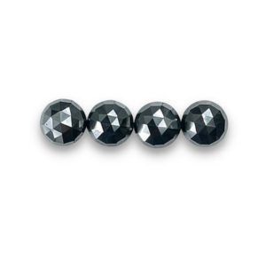 Shop Hematite Cabochons! Black Hematite Cabochons Rose Cut – 7mm Round Hematite | Natural genuine stones & crystals in various shapes & sizes. Buy raw cut, tumbled, or polished gemstones for making jewelry or crystal healing energy vibration raising reiki stones. #crystals #gemstones #crystalhealing #crystalsandgemstones #energyhealing #affiliate #ad