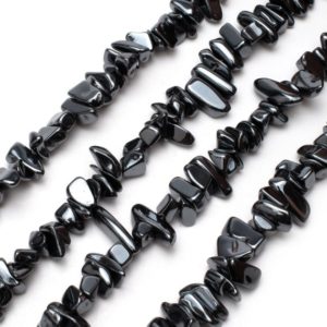 Shop Hematite Chip & Nugget Beads! Hematite Chip Beads 5-8mm 32" Strand | Nonmagnetic | Crystal Gemstone Tiny For Jewelry Making Irregular Nugget | Natural genuine chip Hematite beads for beading and jewelry making.  #jewelry #beads #beadedjewelry #diyjewelry #jewelrymaking #beadstore #beading #affiliate #ad