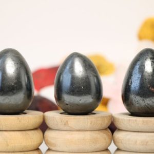 Shop Hematite Shapes! Hematite Eggs, Healing Crystal Eggs, Hematite Crystal Eggs | Natural genuine stones & crystals in various shapes & sizes. Buy raw cut, tumbled, or polished gemstones for making jewelry or crystal healing energy vibration raising reiki stones. #crystals #gemstones #crystalhealing #crystalsandgemstones #energyhealing #affiliate #ad