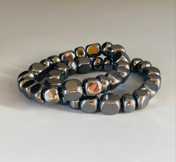 Hematite Nugget Bracelet