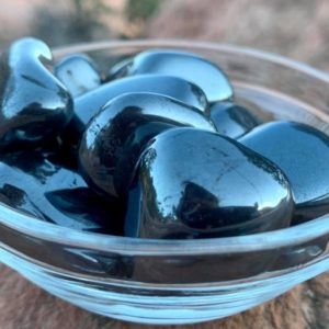 Shop Hematite Stones & Crystals! Hematite Tumbled | GROUNDING STONE | Natural genuine stones & crystals in various shapes & sizes. Buy raw cut, tumbled, or polished gemstones for making jewelry or crystal healing energy vibration raising reiki stones. #crystals #gemstones #crystalhealing #crystalsandgemstones #energyhealing #affiliate #ad