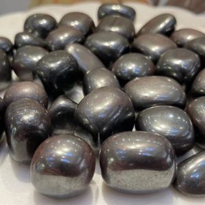 Shop Tumbled Hematite Crystals & Pocket Stones! Hematite Tumbled Stone | Natural genuine stones & crystals in various shapes & sizes. Buy raw cut, tumbled, or polished gemstones for making jewelry or crystal healing energy vibration raising reiki stones. #crystals #gemstones #crystalhealing #crystalsandgemstones #energyhealing #affiliate #ad